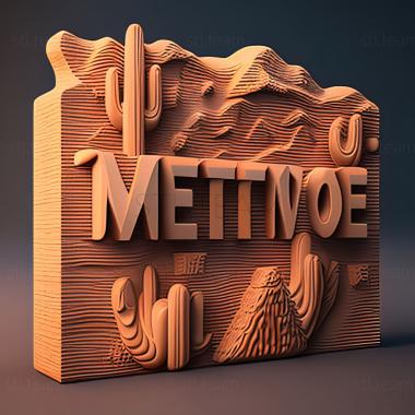 3D модель Темпе Арізона (STL)